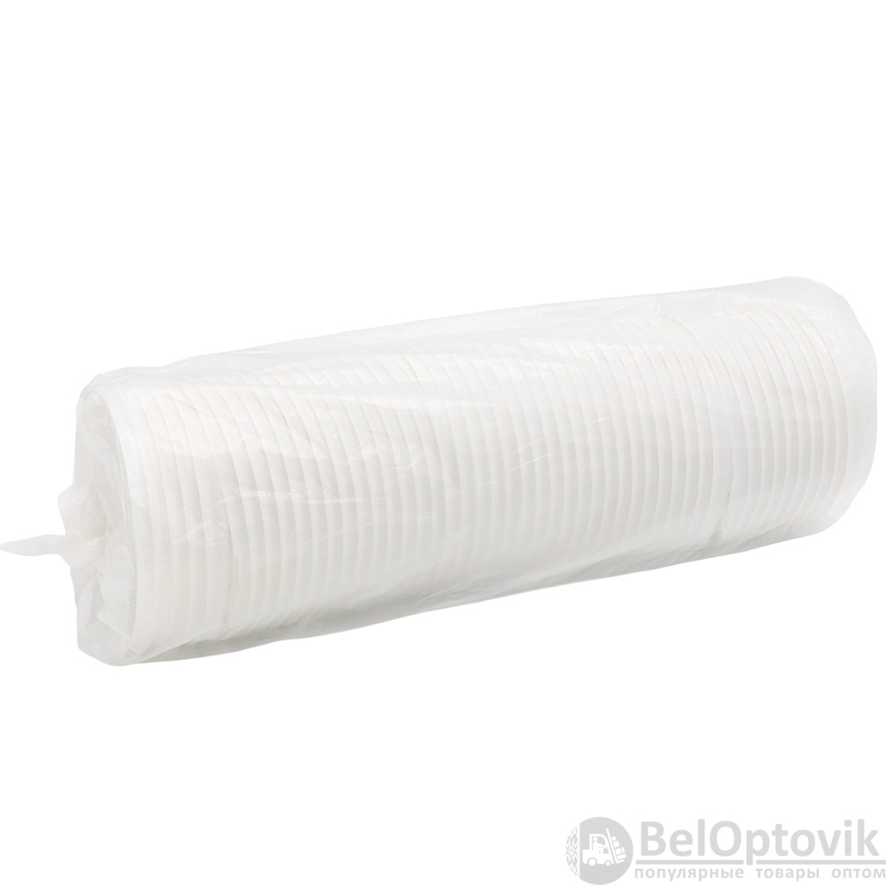 Набор бумажных стаканов с крышкой 8 унций (240 мл), 50 шт