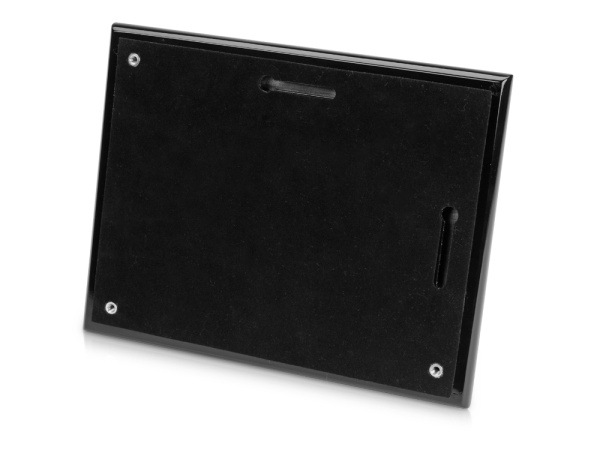 Плакетка «Мейсон», Цвет черный/серебристый