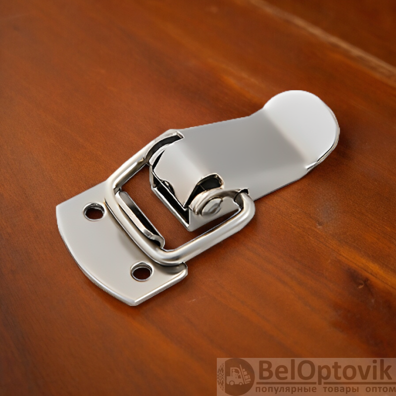 Замок гладкий из Никеля 46,46*20,7 мм / Простой в установке и использовании