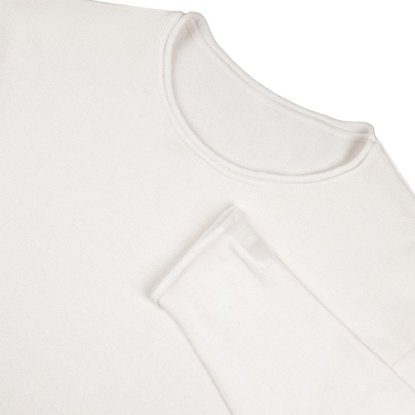Лонгслив унисекс Siluetti Fuori, молочно-белый, размер L/XL