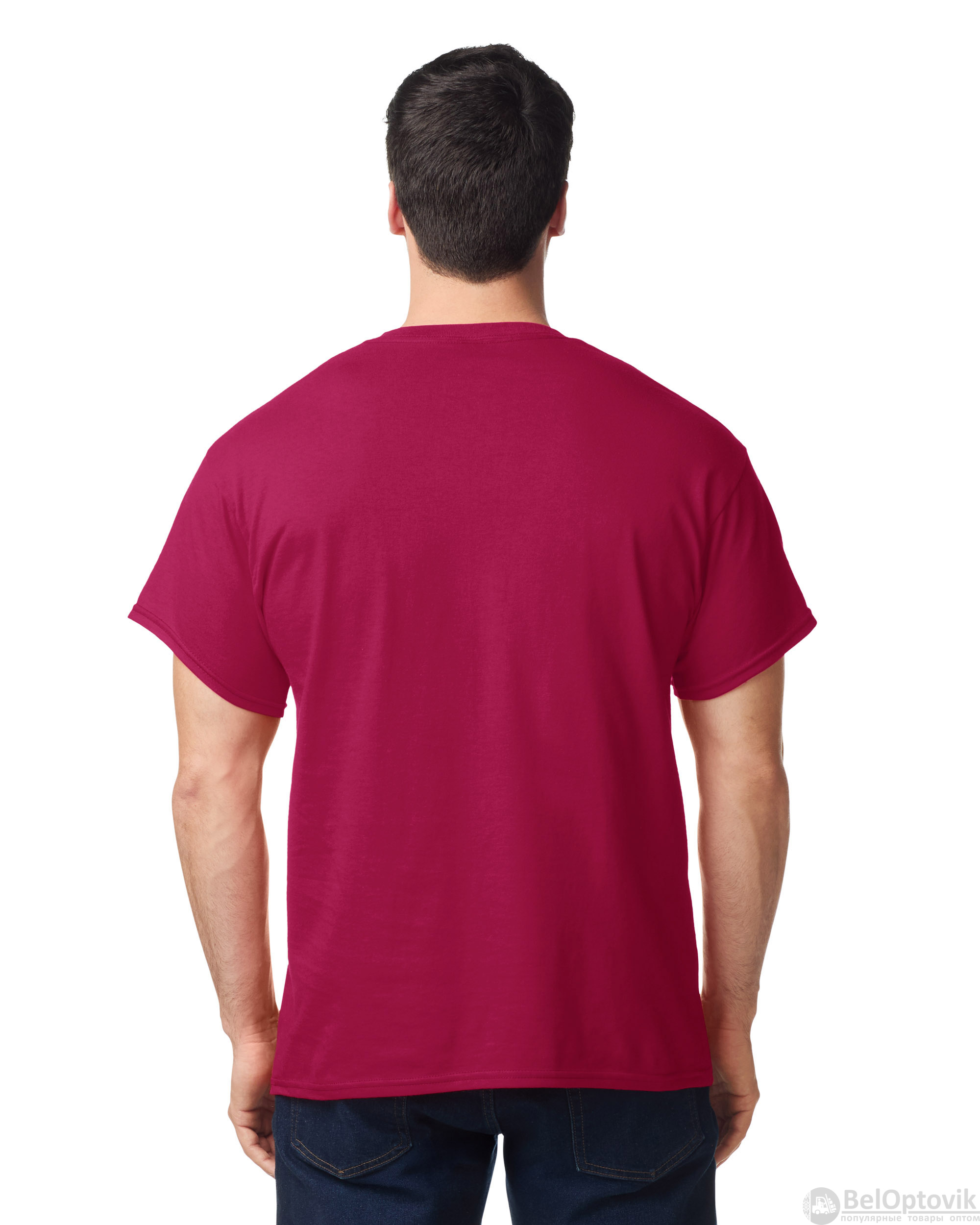 Футболка HEAVY COTTON, ТЕМНО-ВИШНЕВЫЙ L