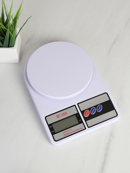 Весы кухонные электронные 10 кг / SF400 /уп 40/ без батареек