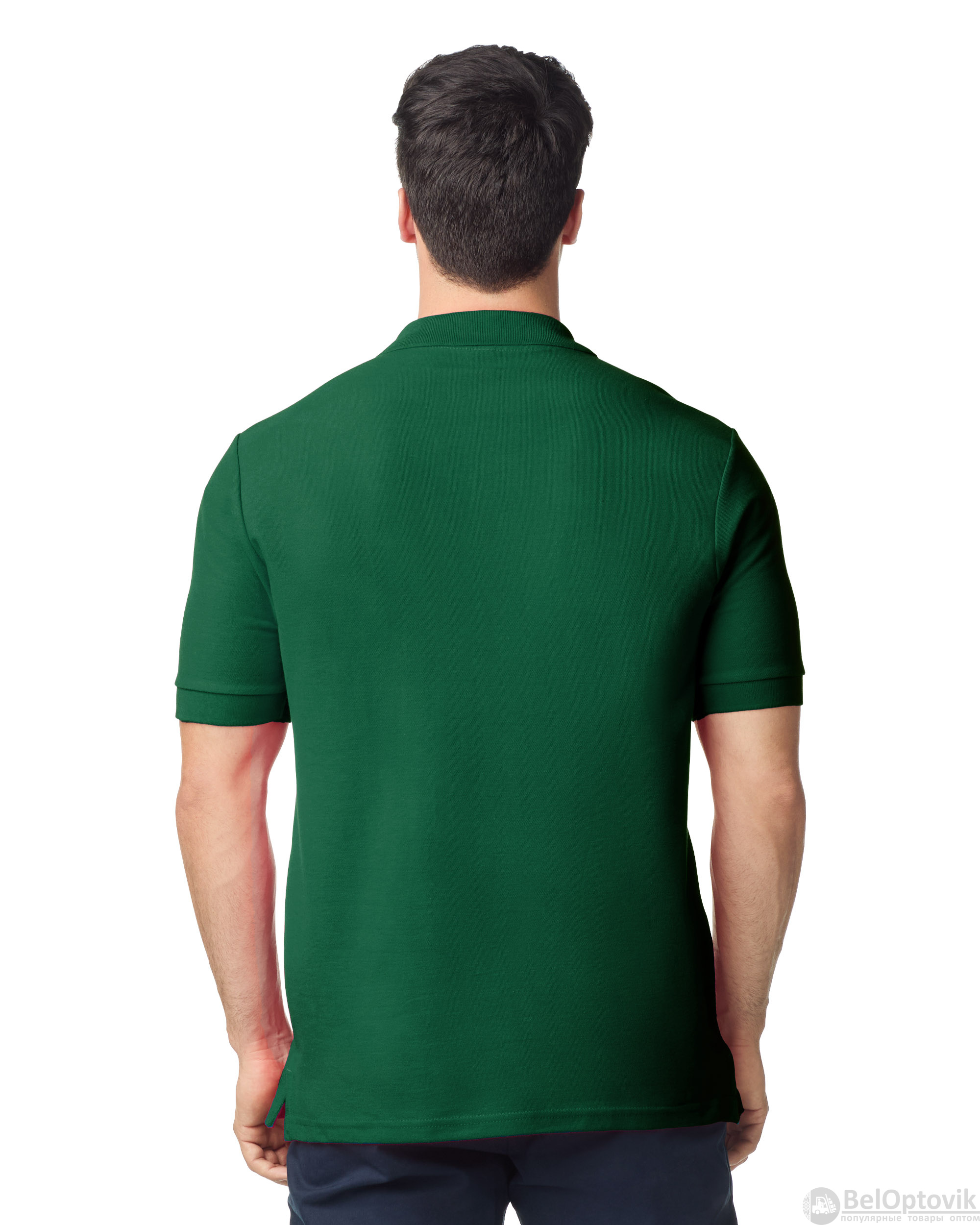 Футболка поло PREMIUM COTTON ADULT DOUBLE PIQUE, ХАКИ S