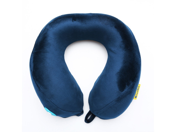 Подушка для путешествий со встроенным массажером «Massage Tranquility Pillow», Цвет синий