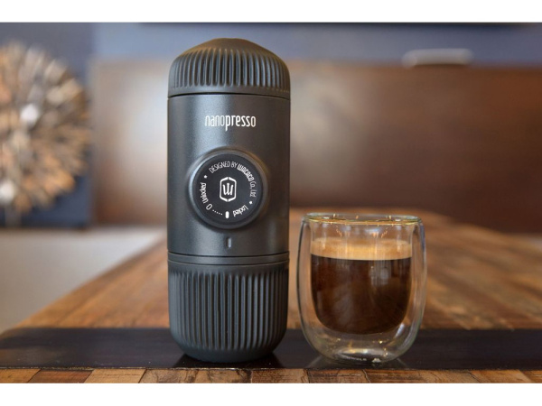 Ручная мини кофемашина «Nanopresso», Цвет черный
