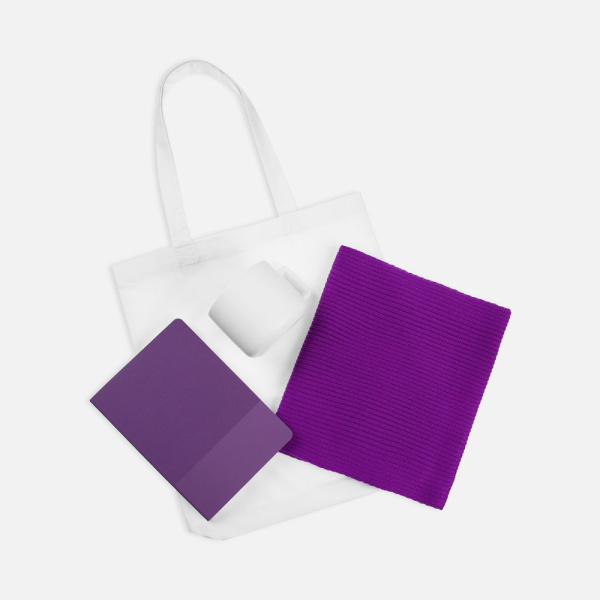 Набор Warm Vale, фиолетовый, 35х38х5 см