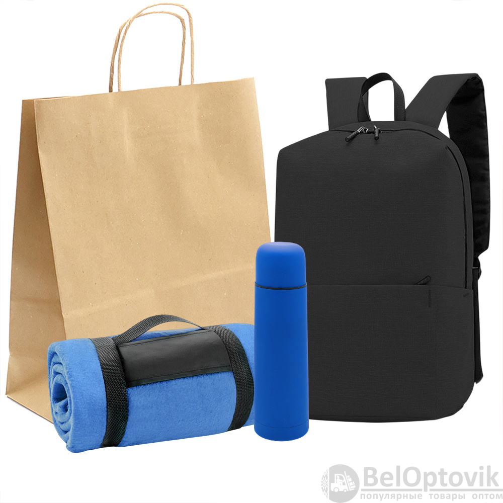 Подарочный набор FOR PICNIC, синий