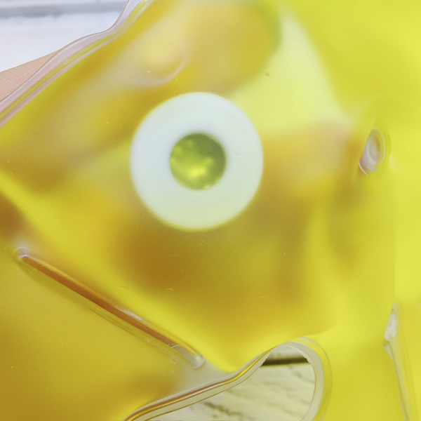 Солевая грелка для лица Маска, активатор "кнопка", размер 26 х 24 см. Цвет Микс