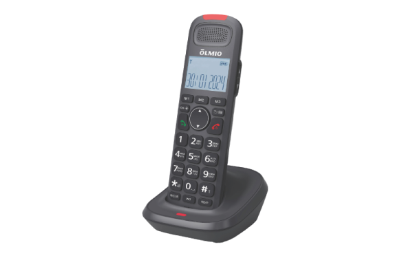 DECT-радиотелефон Olmio DP-04 (черный)