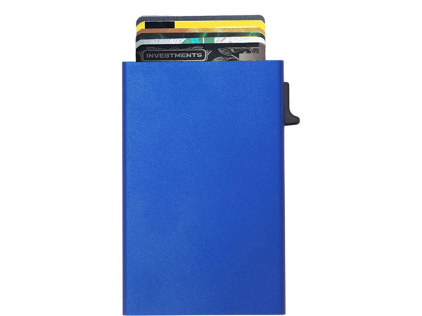 Картхолдер «Florence» с RFID-защитой, Цвет синий