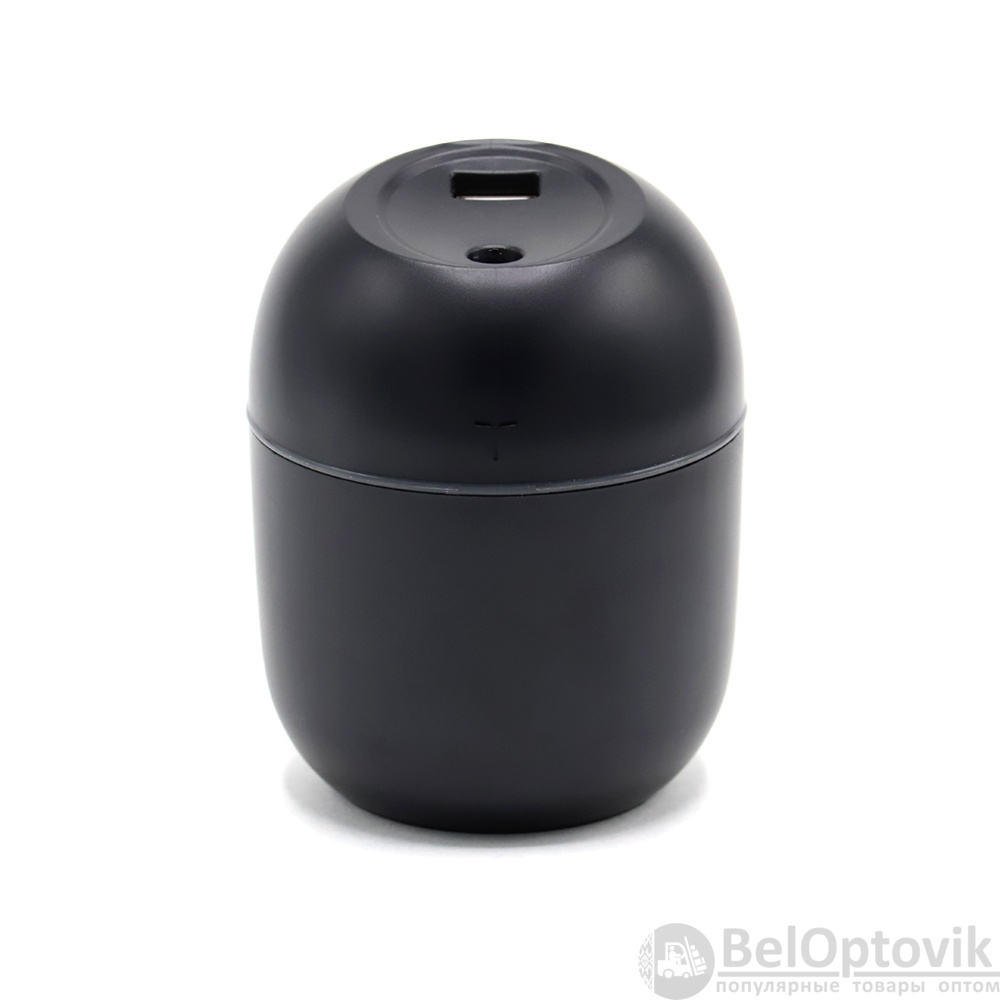 Светодиодный USB увлажнитель Egg с подсветкой, черный