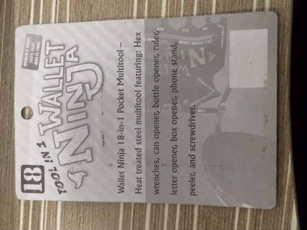 Мультитул Wallet Ninja (в блистере)