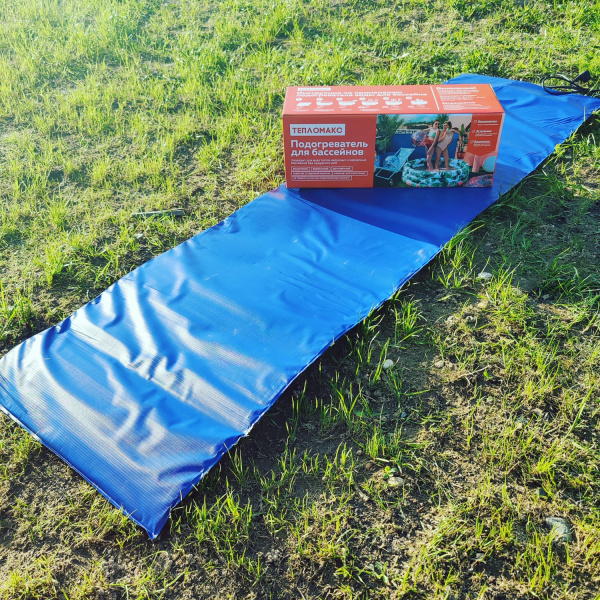 Подогреватель (водонагреватель)  воды 150 х 53 см, в надувных и каркасных бассейнах (без надувного дна) ТеплоМакс