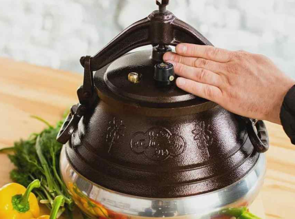 Казан Афганский 15 литров комбинированный, полированный алюминий