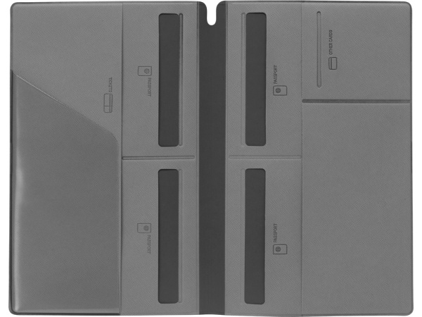 Семейный органайзер для путешествия «Favor», Цвет серый