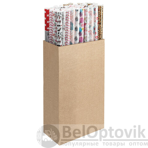 Бумага упаковочная подарочная мелованная "For Women", 70x100 см, 10 дизайнов ассорти, ЗОЛОТАЯ СКАЗКА, 591915