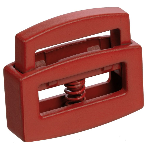 Фиксатор для шнура Latch, красный, 1,3х1,8х0,3 см