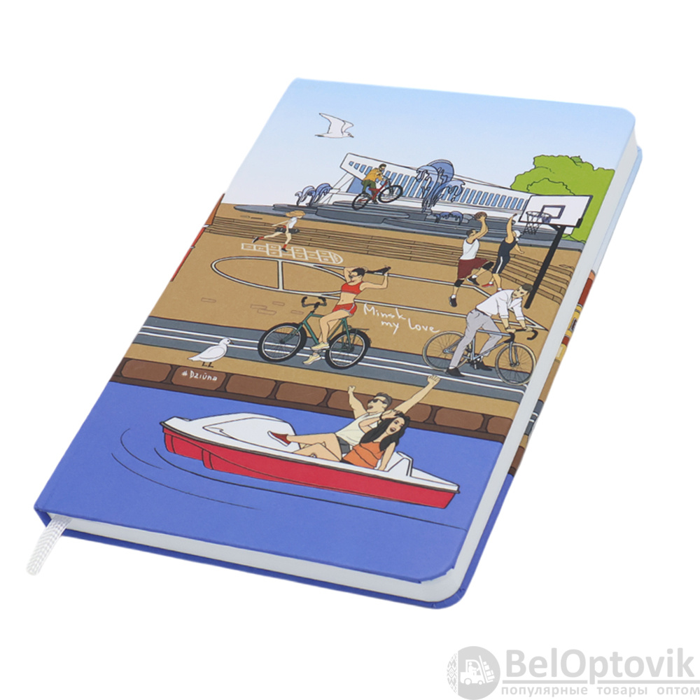 Записная книжка A6 Dziuna Немига в линейку 10,5 x 16 см
