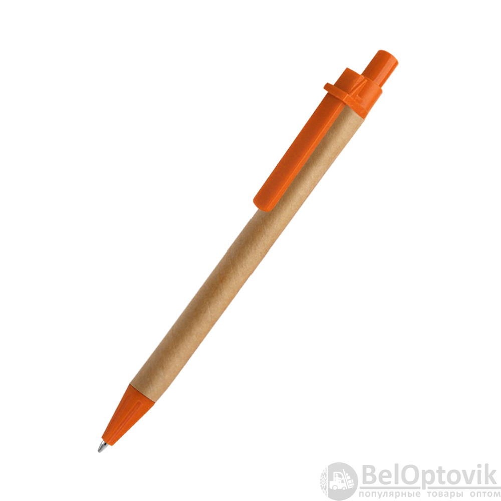 Шариковая ручка Natural Bio, оранжевая-S