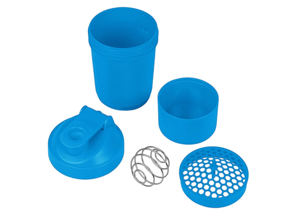 Шейкер для спортивного питания «Level Up», Цвет голубой