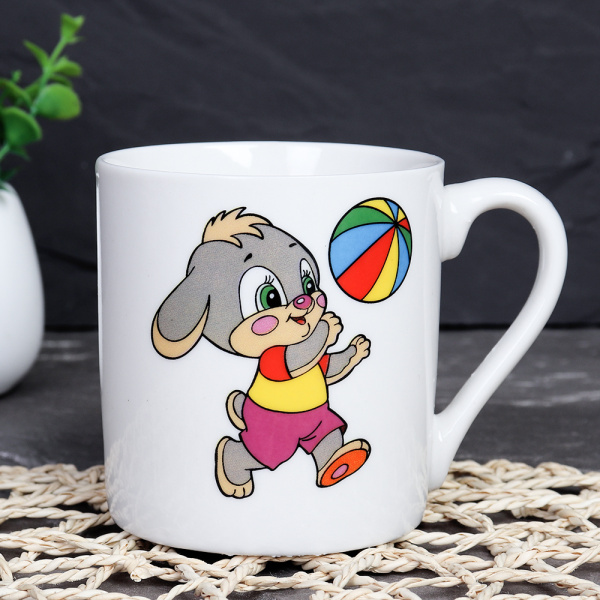 Кружка 200 мл Детство / DV-748 /уп 12/96/ 4 вида