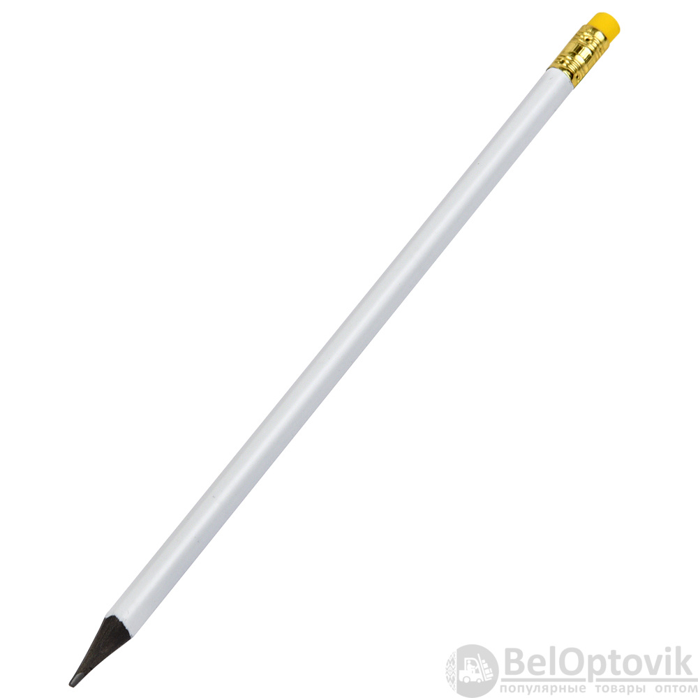 Карандаш из переработанного сырья Unicorn, жёлтый