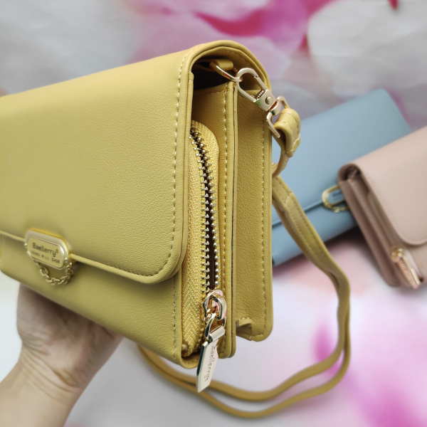 Женская сумочка - портмоне N8606 с плечевым ремнем Baellerry Young Will Show