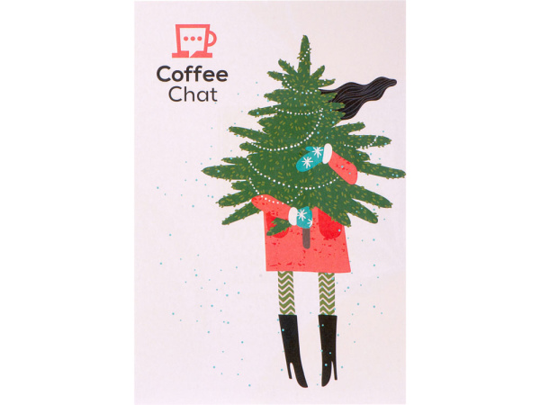 Открытка под запечатку, Размер A6, Цвет белый