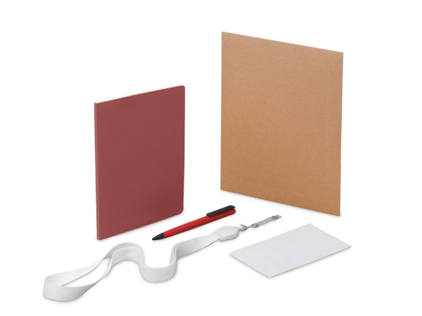 Welcome pack «Smart start», Цвет красный