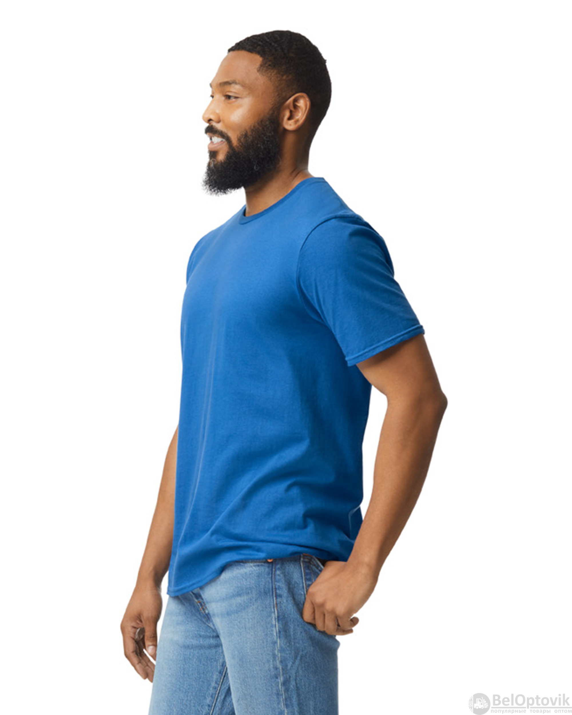Футболка SOFTSTYLE, КОРОЛЕВСКИЙ СИНИЙ 4XL