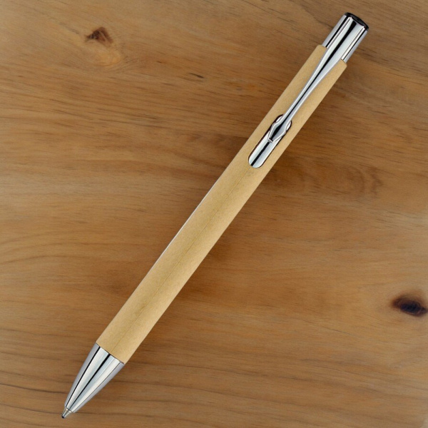 Ручка "Ньюлина" с корпусом из бумаги / Стильная и оригинальная