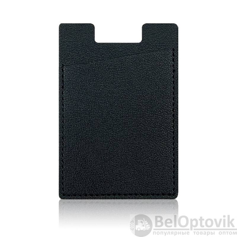 Держатель карт на телефоне SlimPocket, чёрный