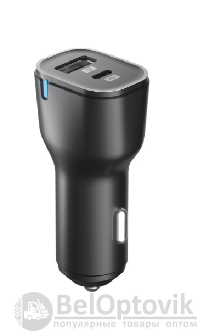 АЗУ 20W, Type-C +USB, PD, QC, black, OLMIO