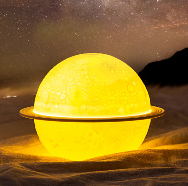 Увлажнитель (аромадиффузор) воздуха Planet Humidifier  с функцией ночника. Юпитер 200  ml (220V)