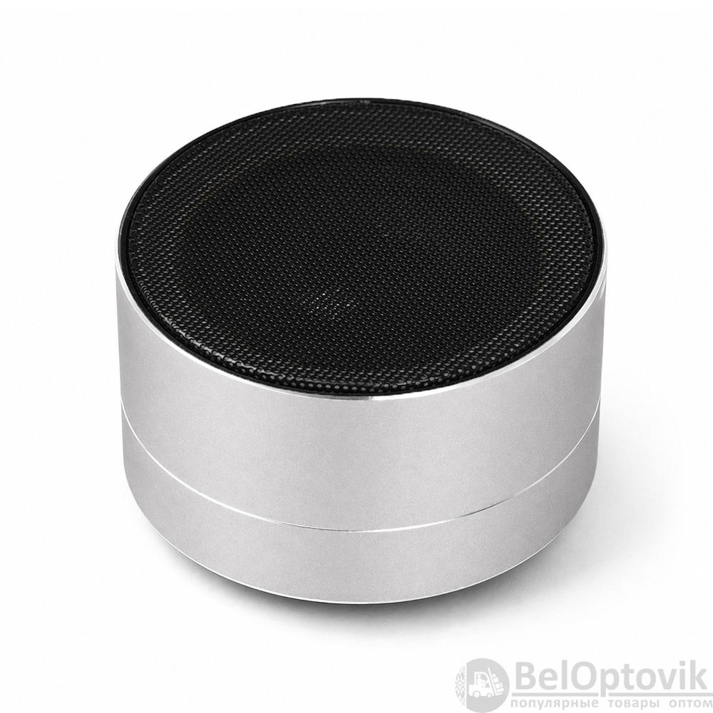 Беспроводная Bluetooth колонка MuzOn, серебристая