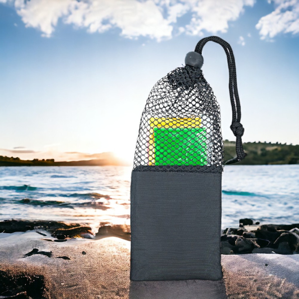 Набор резинок для фитнеса EMON черный с разным уровнем сопротивления в полиэстеровом мешочке