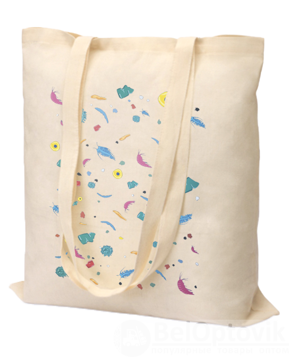 Сумка хозяйственная  Bagsy Super 220 г/м2, бежевая