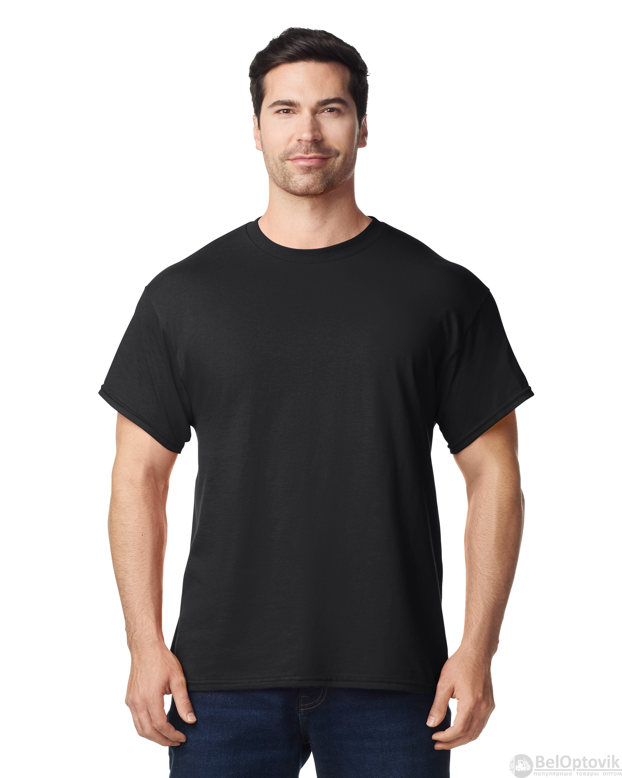Футболка HEAVY COTTON, ЧЕРНЫЙ S