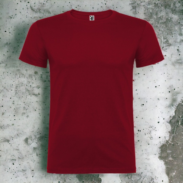 Футболка BEAGLE с короткими рукавами и двойной круглой горловиной с эластаном