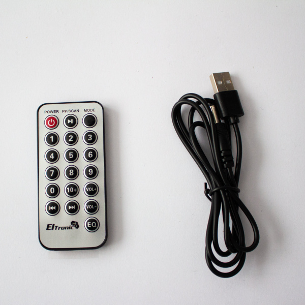 Портативная беспроводная bluetooth колонка  Eltronic CRAZY BOX 150 Watts арт. 20-45 с LED-подсветкой  и  RGB светомузыкой, пультом дистанционного управления