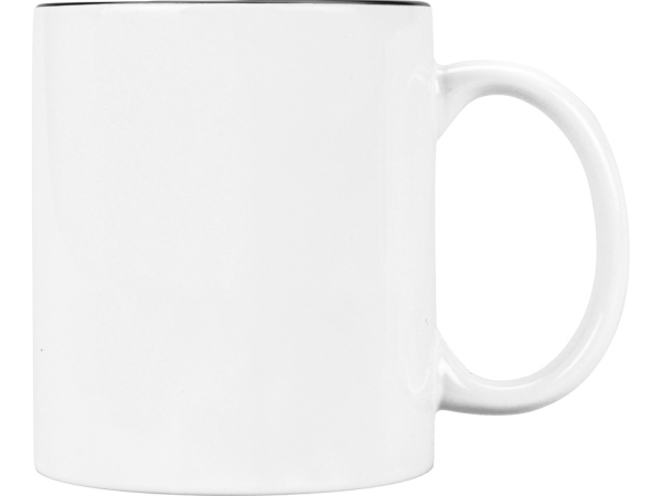 Кружка «Gain», Цвет белый/черный