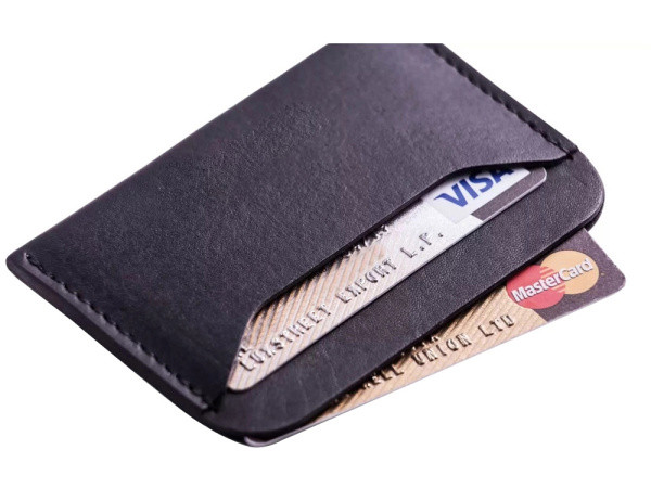 Картхолдер «Отра», Размер Без лого, Цвет черный