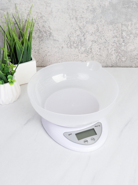 Весы кухонные электронные 5 кг с чашей 800 мл / VCH5 /уп 40/