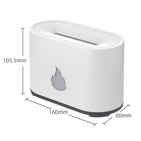 Аромадиффузор - ночник с эффектом пламени Flame Humidifier SL-168 с пультом ДУ