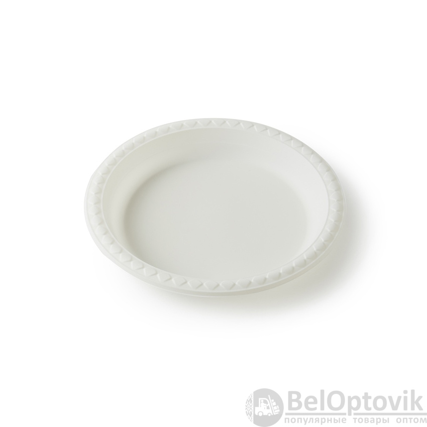 Тарелка круглая из кукурузного крахмала, 7 дюймов