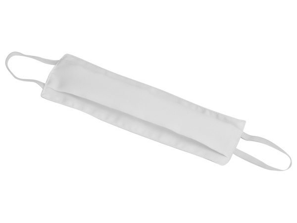 Маска для лица многоразовая для сублимации, S, Размер S, Цвет белый