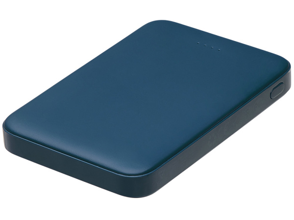 Внешний аккумулятор «Simp», 5000 мАч, Цвет темно-синий
