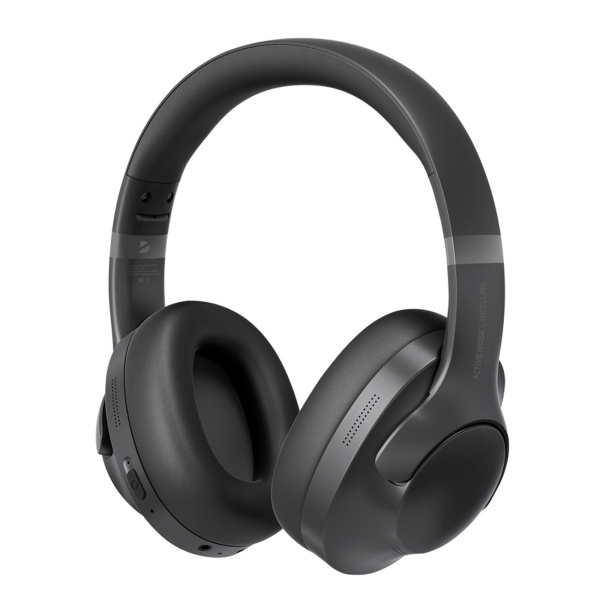 Беспроводные накладные наушники Stereo Ultra ANC, BT 5.4, ANC/ENC, 500мАч, Цвет черный