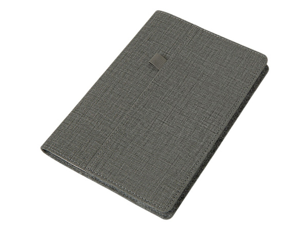 Двустороннее портфолио А5 «Felt», Цвет серый
