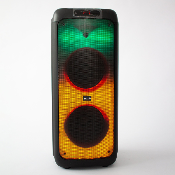 Мобильная акустическая система Eltronic WAVE 800 Watts арт. 20-03 с беспроводным микрофоном, LED-подсветкой и RGB светомузыкой, пультом дистанционного управления